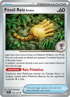 Fóssil Raiz Arcaico