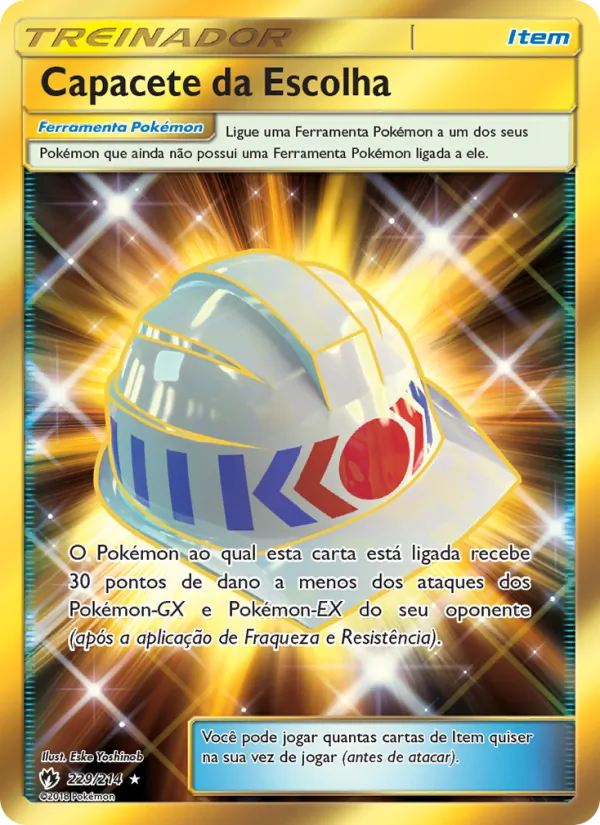 Capacete da Escolha