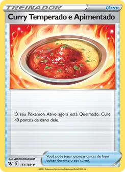 Curry Temperado e Apimentado