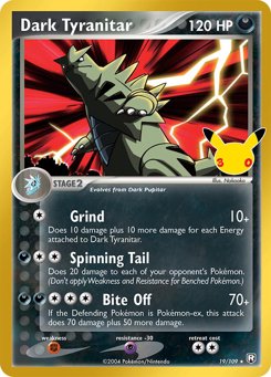 Tyranitar Sombrio