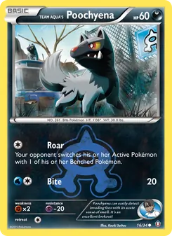 Poochyena da Equipe Aqua