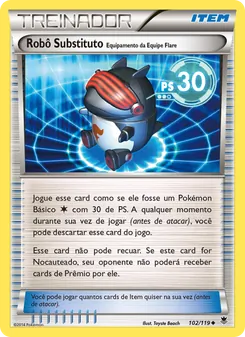 Robô Substituto – Equipamento da Equipe Flare