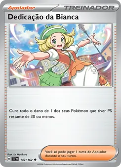 Dedicação da Bianca