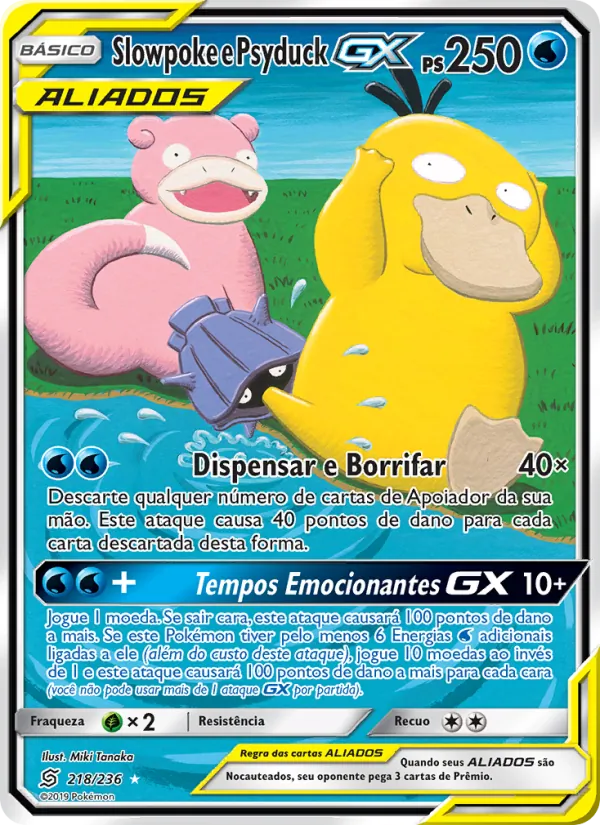 Slowpoke e Psyduck GX