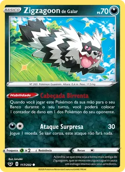 Zigzagoon de Galar