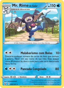 Mr. Rime de Galar