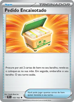 Pedido Encaixotado