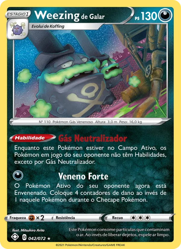 Weezing de Galar