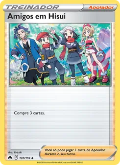 Amigos em Hisui