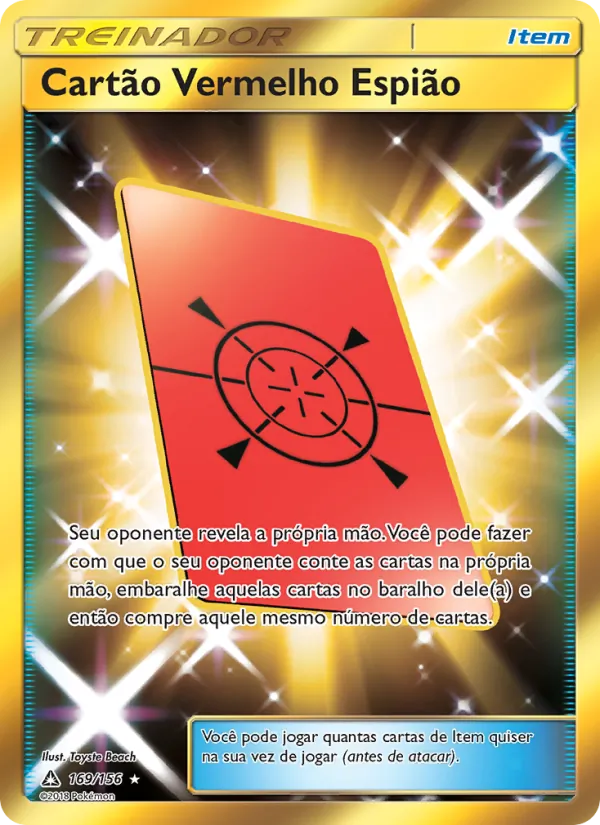 Cartão Vermelho Espião