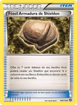 Fóssil Armadura de Shieldon