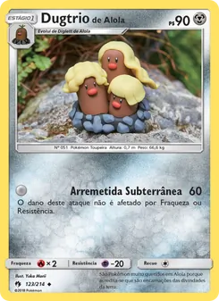 Dugtrio de Alola