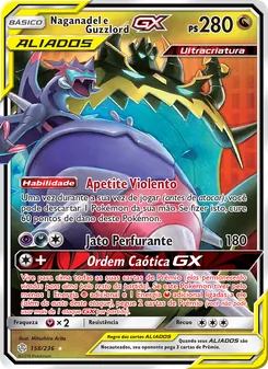 Naganadel e Guzzlord GX