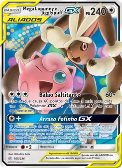 Mega Lopunny e Jigglypuff GX