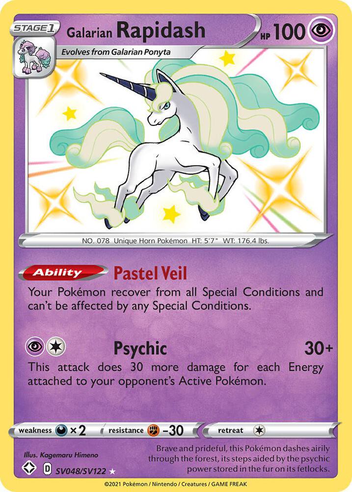 Rapidash de Galar