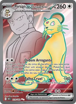Persian ex da Equipe Rocket