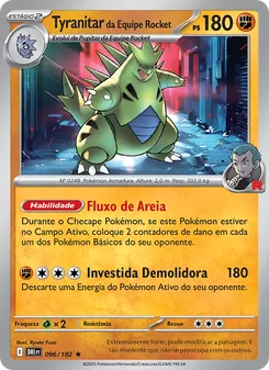 Tyranitar da Equipe Rocket