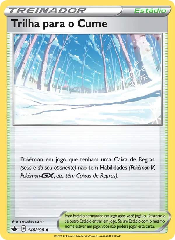 Trilha para o Cume