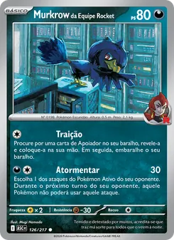 Murkrow da Equipe Rocket