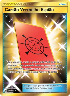 Cartão Vermelho Espião