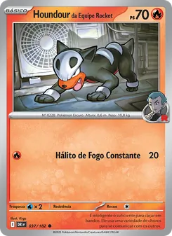 Houndour da Equipe Rocket