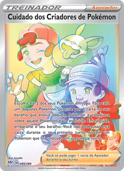 Cuidado dos Criadores de Pokémon