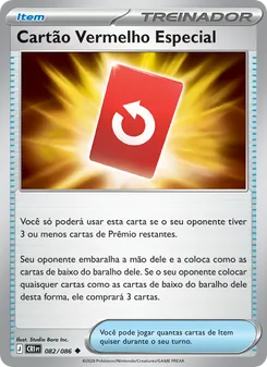 Cartão Vermelho Especial