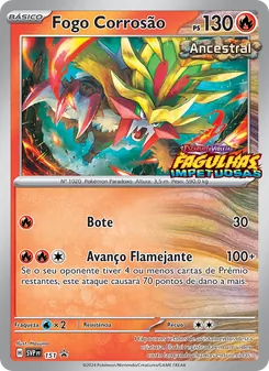 Fogo Corrosão