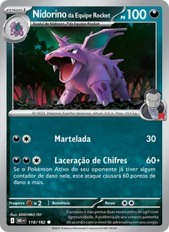 Nidorino da Equipe Rocket