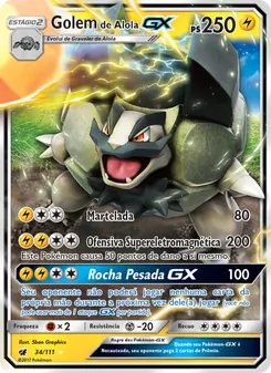Golem de Alola GX