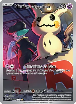 Mimikyu da Equipe Rocket