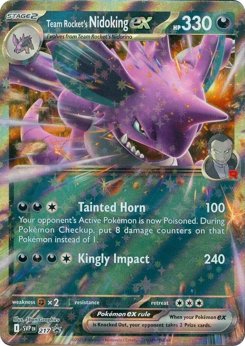 Nidoking ex da Equipe Rocket