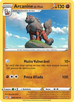 Arcanine de Hisui