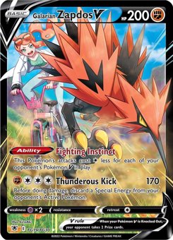 Zapdos de Galar V