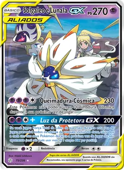 Solgaleo e Lunala GX