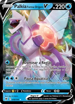 Palkia Forma Origem V