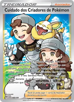 Cuidado dos Criadores de Pokémon