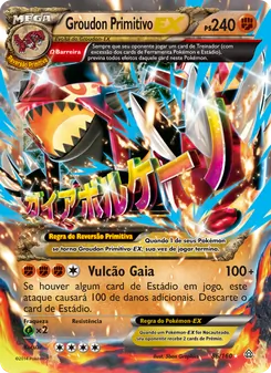 Groudon Primitivo EX
