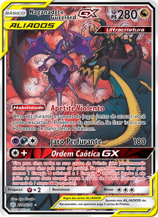 Naganadel e Guzzlord GX