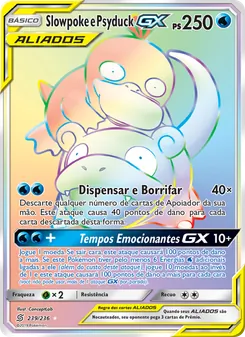 Slowpoke e Psyduck GX