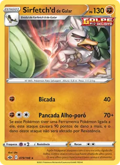 Sirfetch'd de Galar