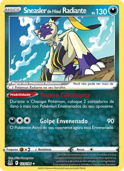 Sneasler de Hisui Radiante