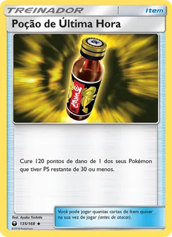 Poção de Última Hora