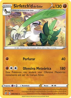Sirfetch'd de Galar