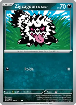 Zigzagoon de Galar